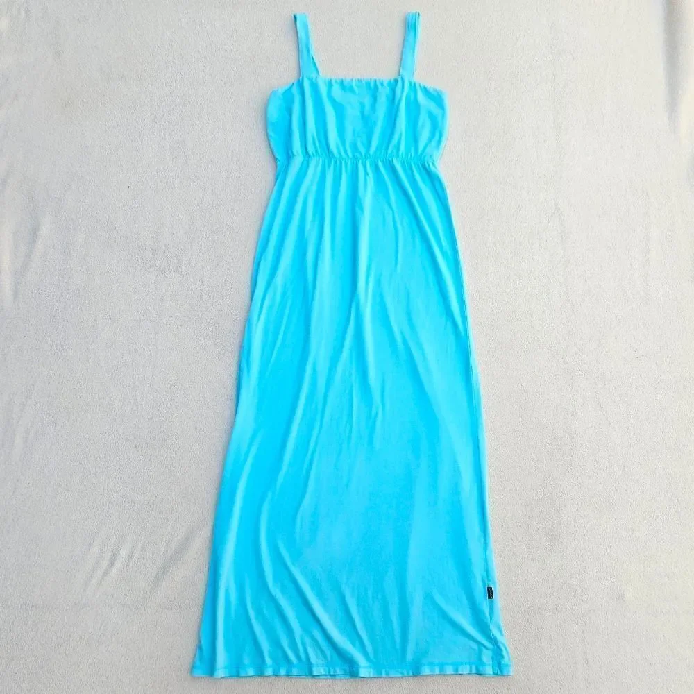 T2Love Blue Tank Top Maxi Dress Size 12